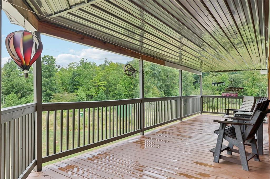 1056 Dora Road Punxsutawney, PA 15767 - Photo 13 of 50 a view of a chairs on the roof deck