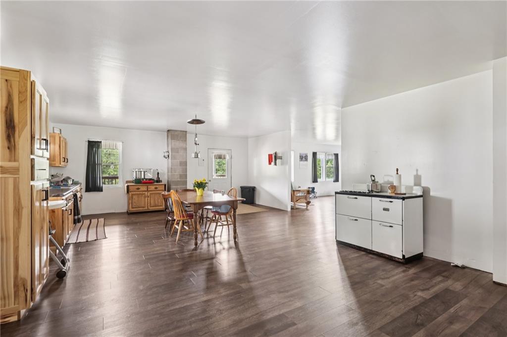 1056 Dora Road Punxsutawney, PA 15767 - Photo 24 of 50 a living room with furniture and wooden floor