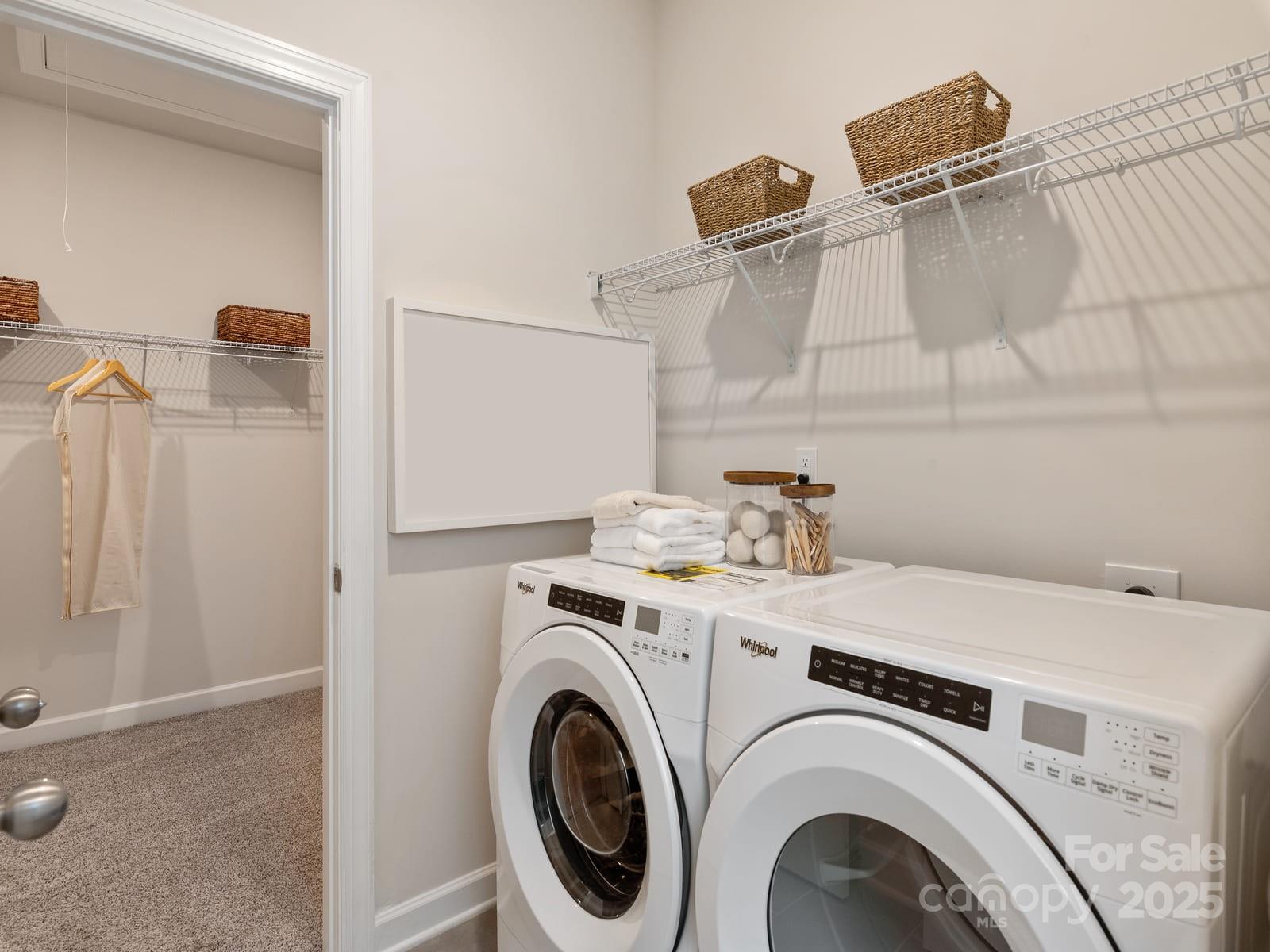 760 Palmer Pendleton Way York, SC 29745 - Photo 5 of 12 a utility room with dryer and washer
