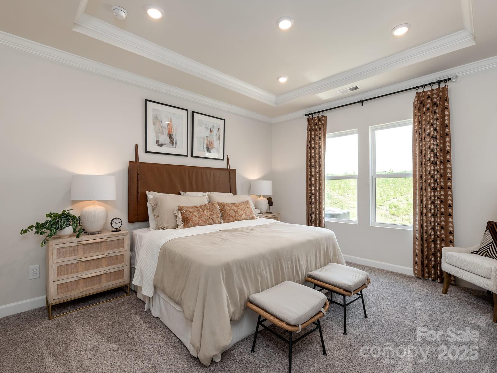 760 Palmer Pendleton Way York, SC 29745 - Photo 8 of 12 a bedroom with a bed and a couch