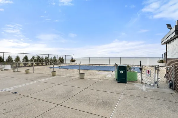 a view of an ocean and beach