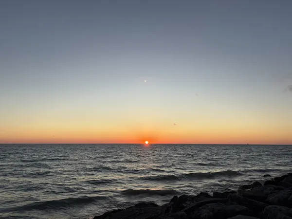 a view of an ocean