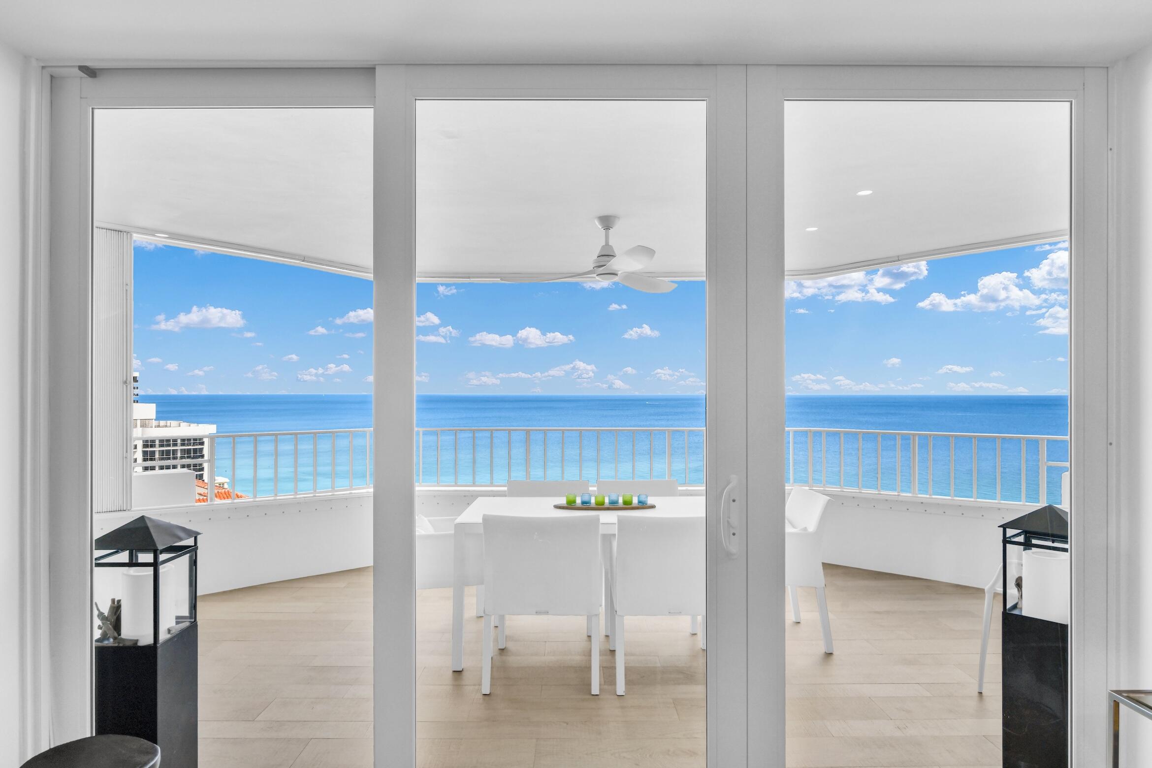 500 South Ocean Boulevard, Unit 1905 Boca Raton, FL 33432 - Photo 3 of 73 a bathroom with a glass shower door and a mirror