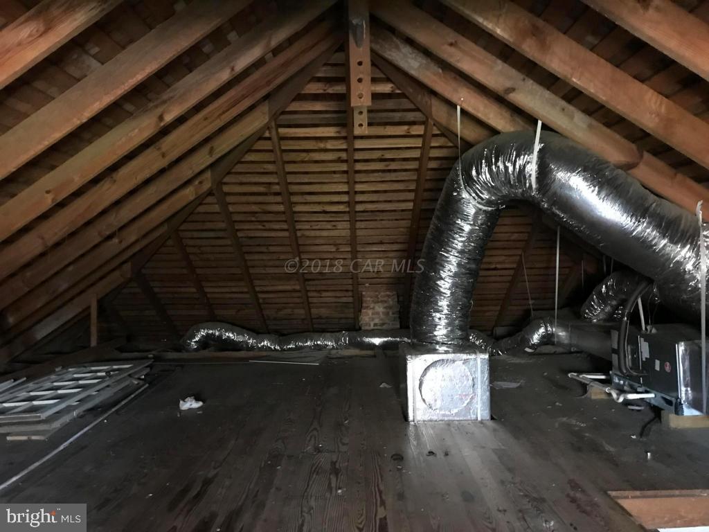 27479 Fairmount Road Westover, MD 21871 - Photo 9 of 16 Large Attic with Ductwork