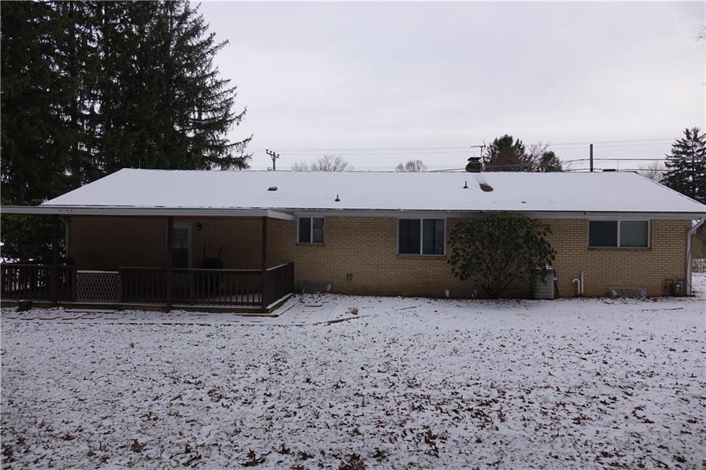 420 Whitestown Road Butler, PA 16001 - Photo 20 of 22 Rear of house with covered back deck
