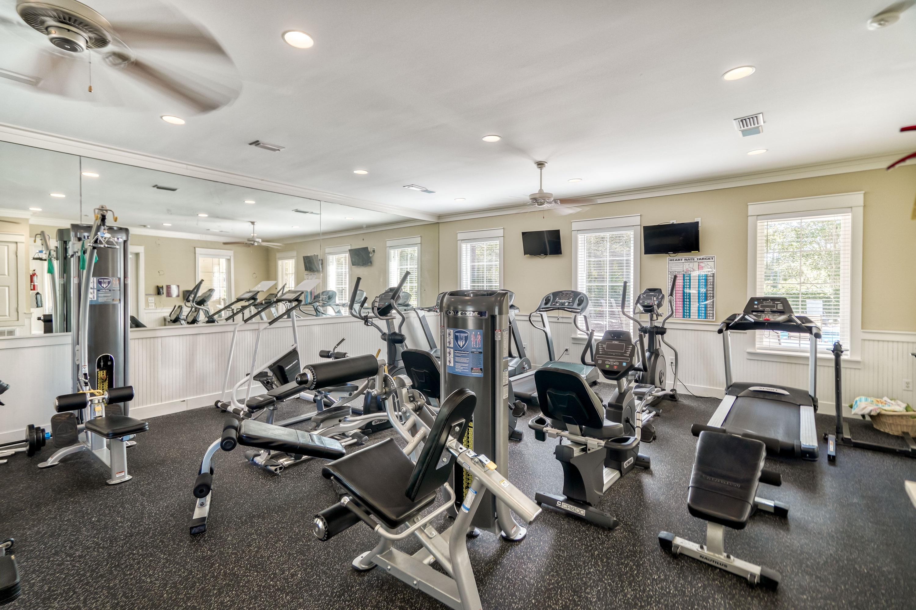 80 North Zander Way Santa Rosa Beach, FL 32459 - Photo 45 of 49 a view of a room with gym equipment