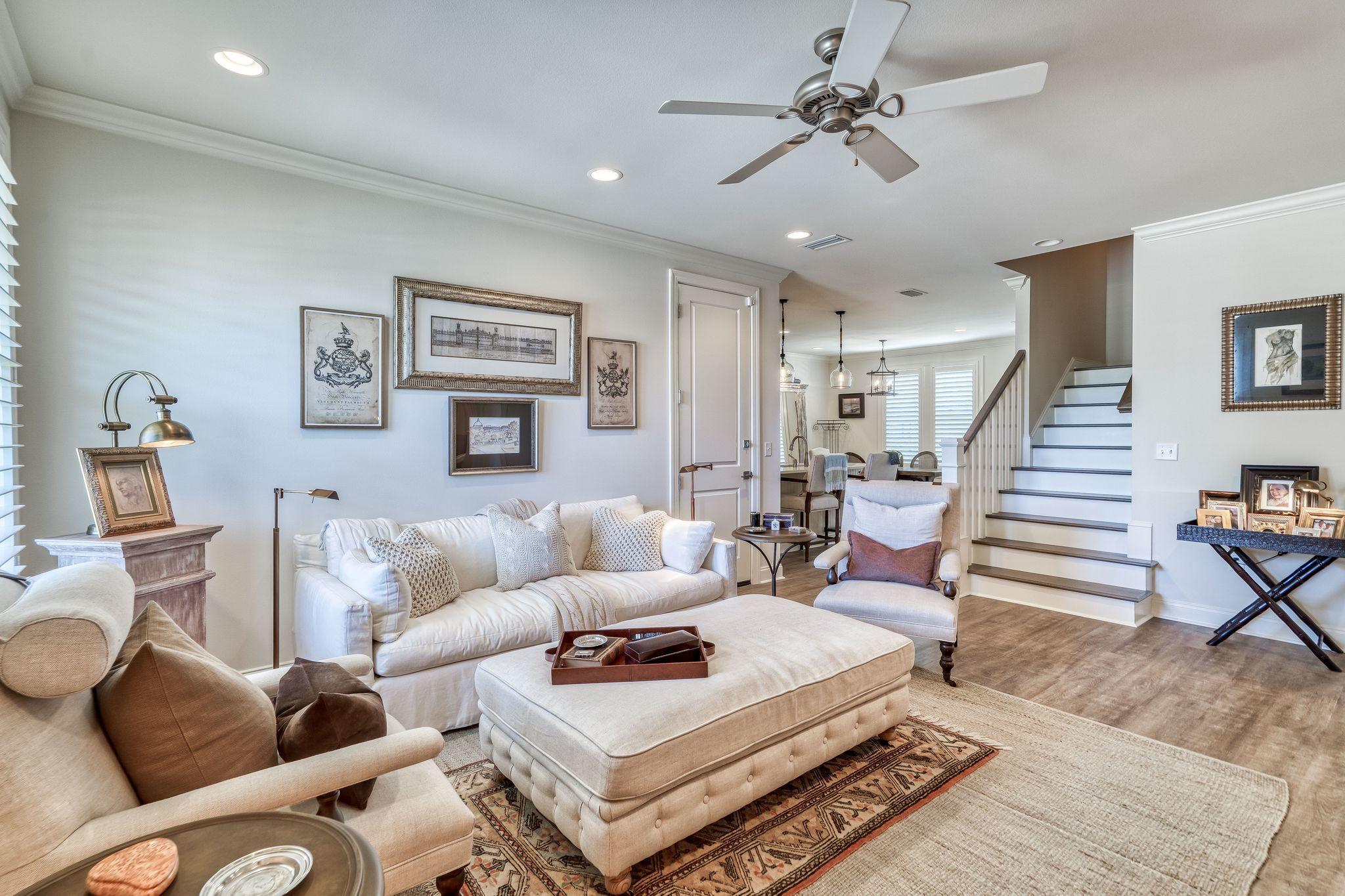80 North Zander Way Santa Rosa Beach, FL 32459 - Photo 8 of 49 a living room with furniture and a rug