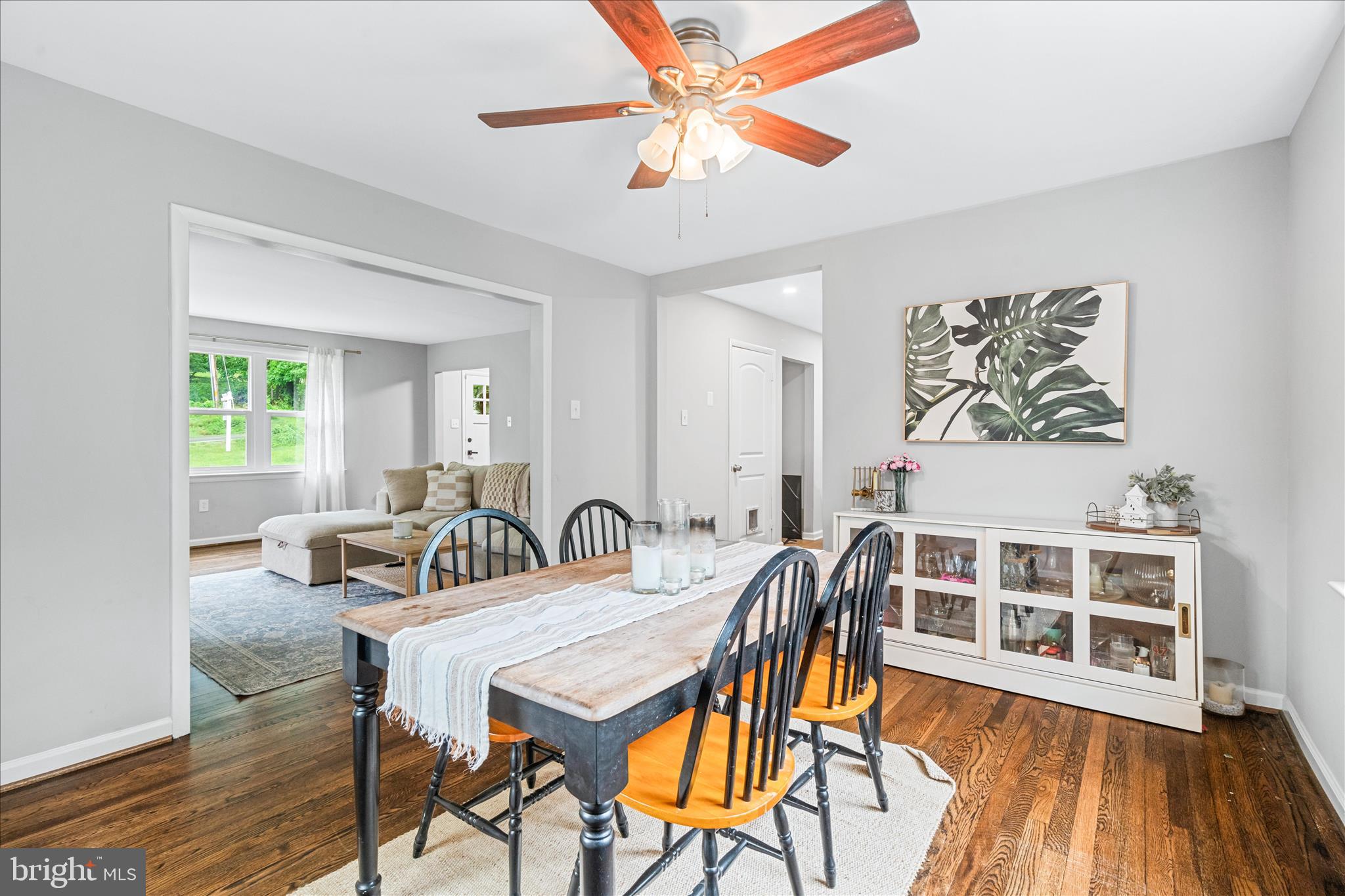 4217 Bill Moxley Road Mount Airy, MD 21771 - Photo 14 of 57 a view of a dining room with furniture window and wooden floor