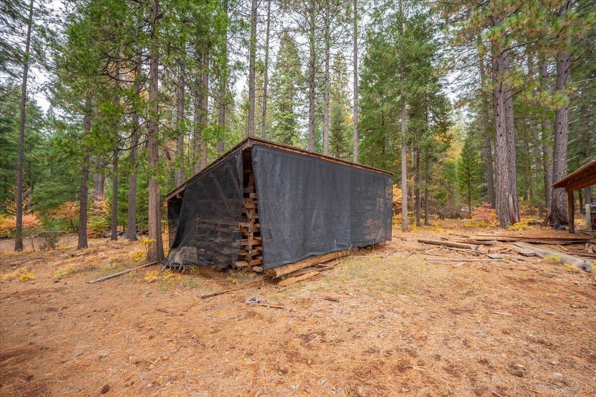 29104 Johnson Road Montgomery Creek, CA 96065 - Photo 112 of 137 a view of a house with a snow in the yard