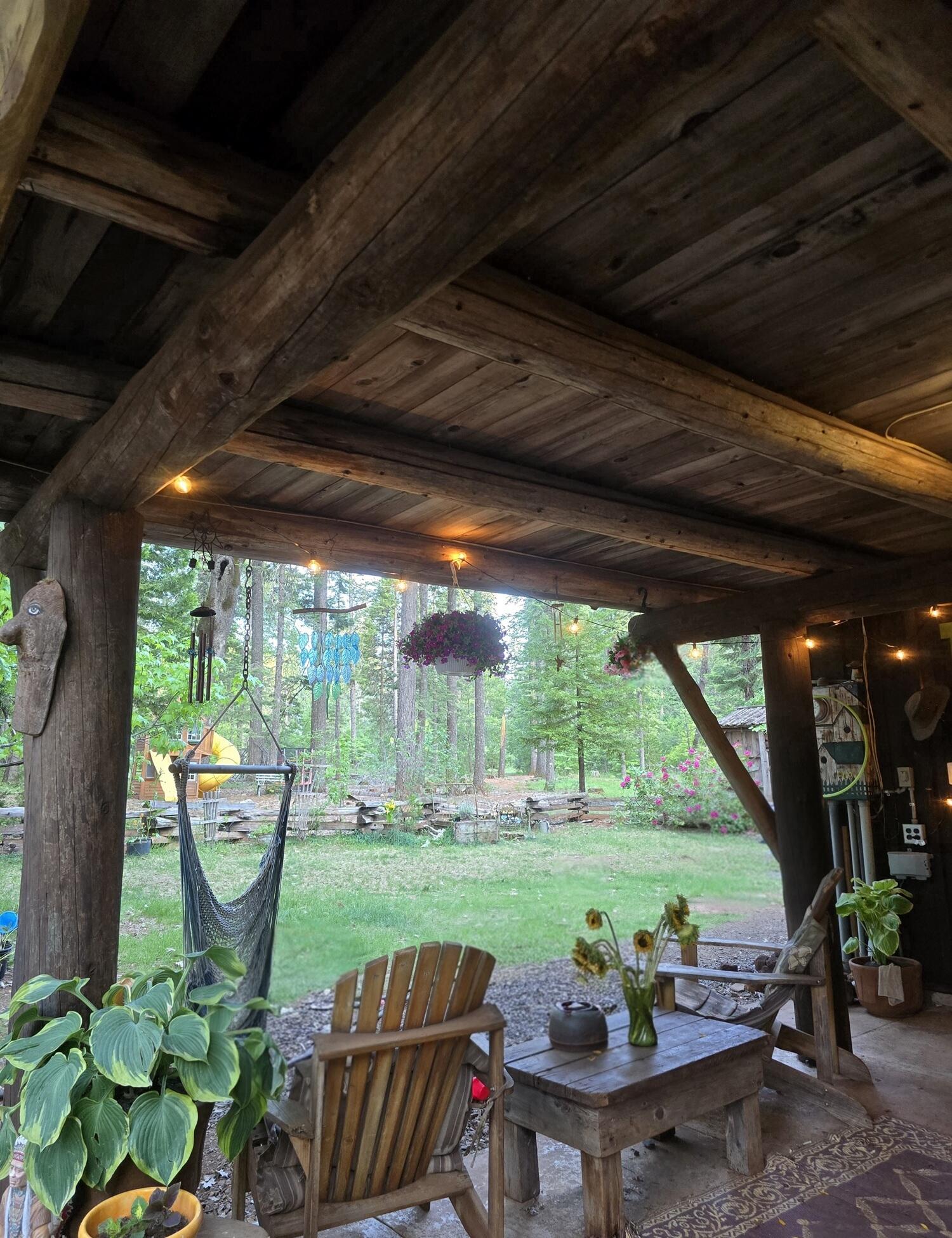 29104 Johnson Road Montgomery Creek, CA 96065 - Photo 21 of 137 Covered Back porch setting area