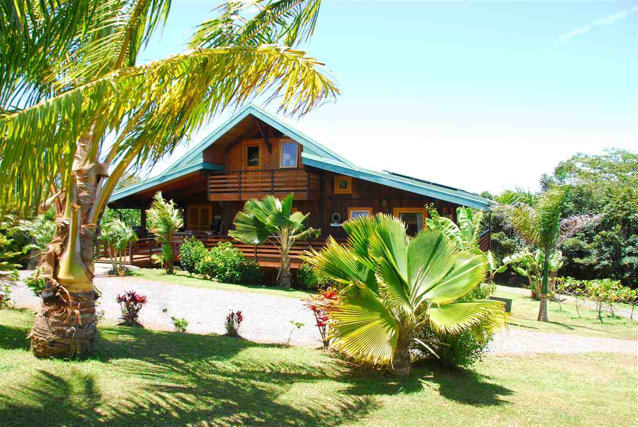 56 West Waipio Road Haiku, HI 96708 - Photo 22 of 25 a house view with a garden space
