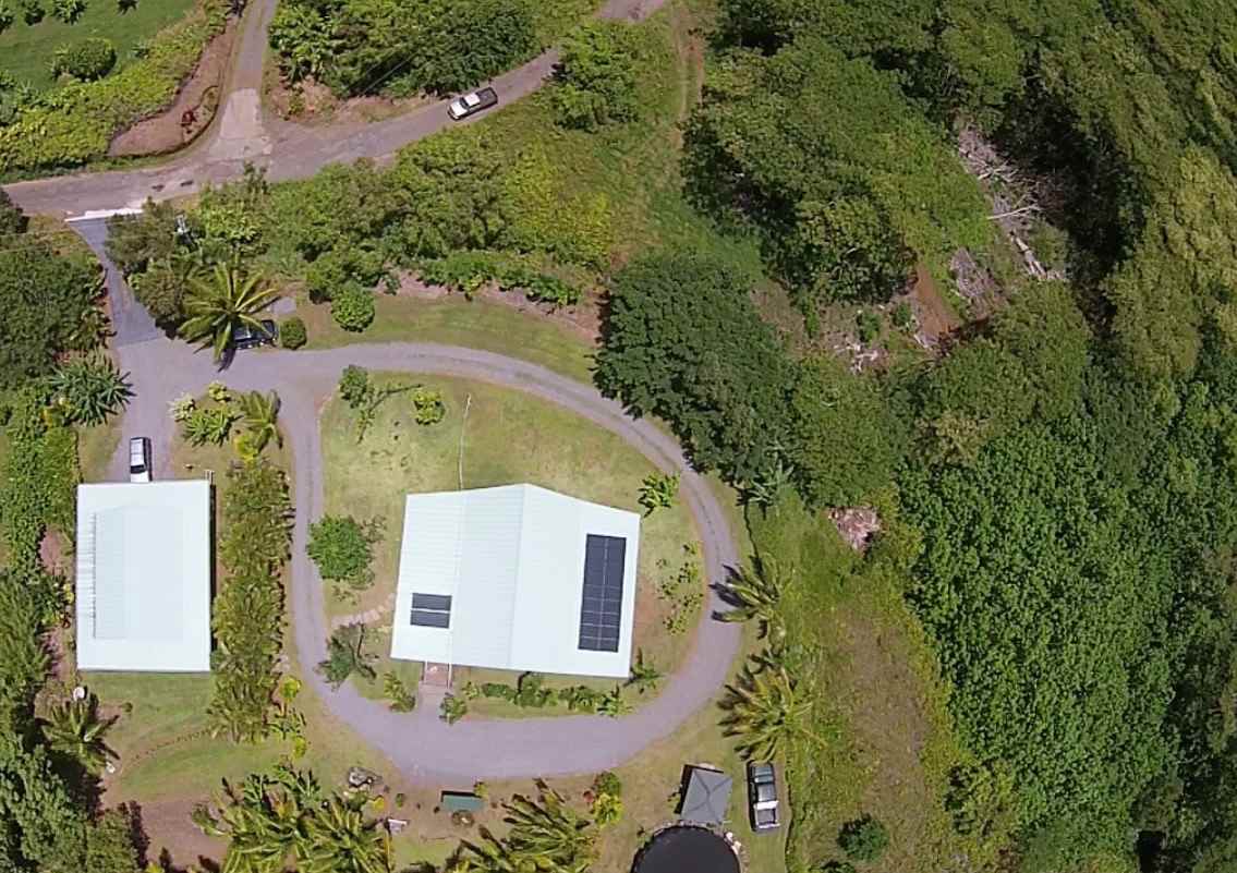 56 West Waipio Road Haiku, HI 96708 - Photo 24 of 25 an aerial view of a house with a yard