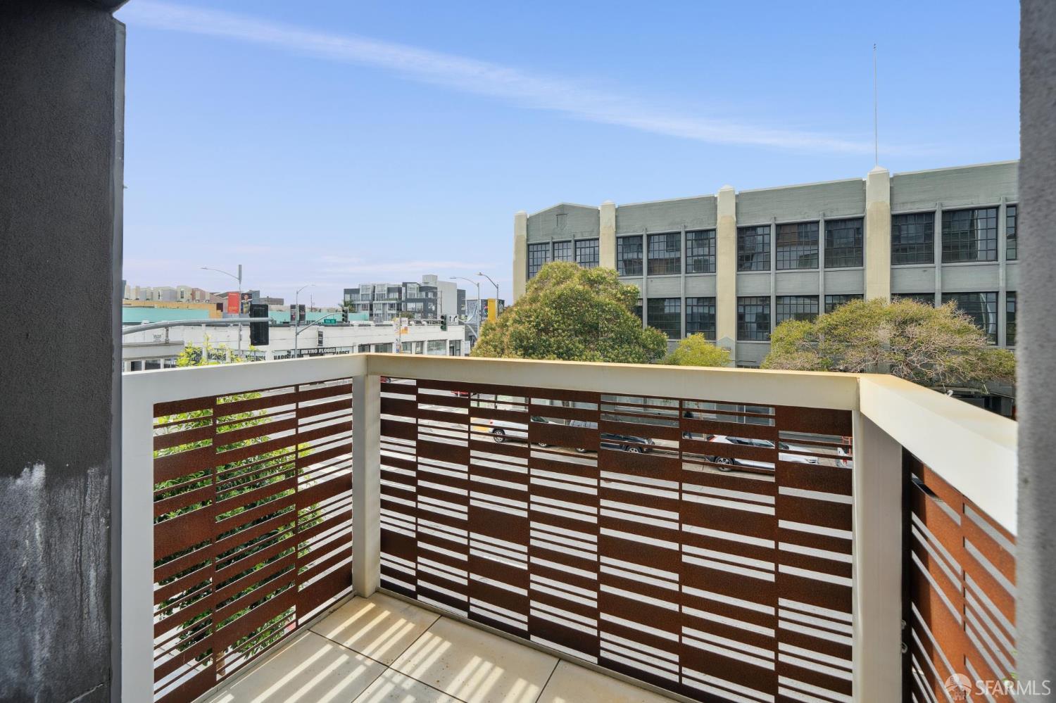 1288 Howard Street, Unit 317 San Francisco, CA 94103 - Photo 28 of 57 a view of a city from a balcony
