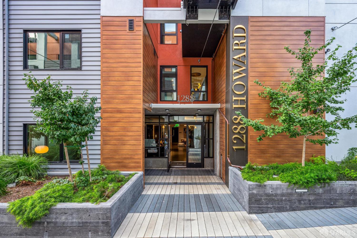 1288 Howard Street, Unit 317 San Francisco, CA 94103 - Photo 43 of 57 a view of a house with brick walls
