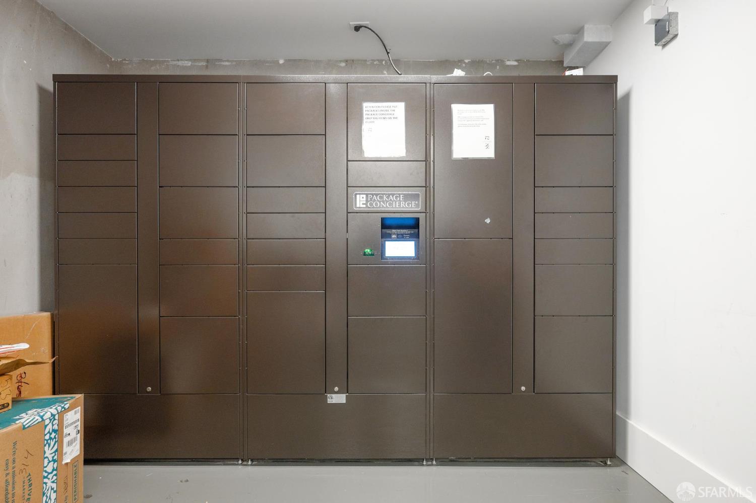 1288 Howard Street, Unit 317 San Francisco, CA 94103 - Photo 47 of 57 a bathroom with a glass door shower