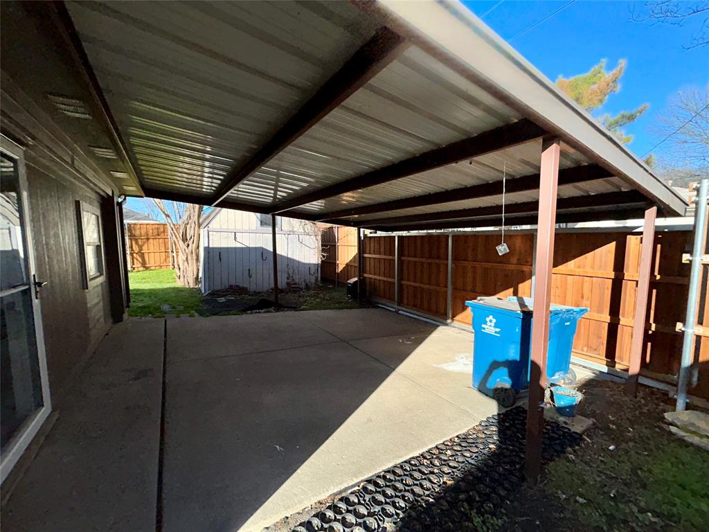 2218 Fuqua Road Rowlett, TX 75088 - Photo 13 of 14 a view of a porch with wooden floor