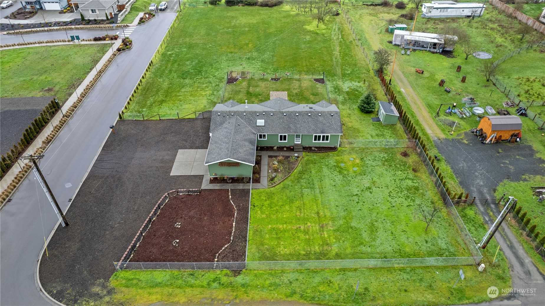 901 West Hendrickson Road Sequim, WA 98382 - Photo 38 of 39 an aerial view of a house