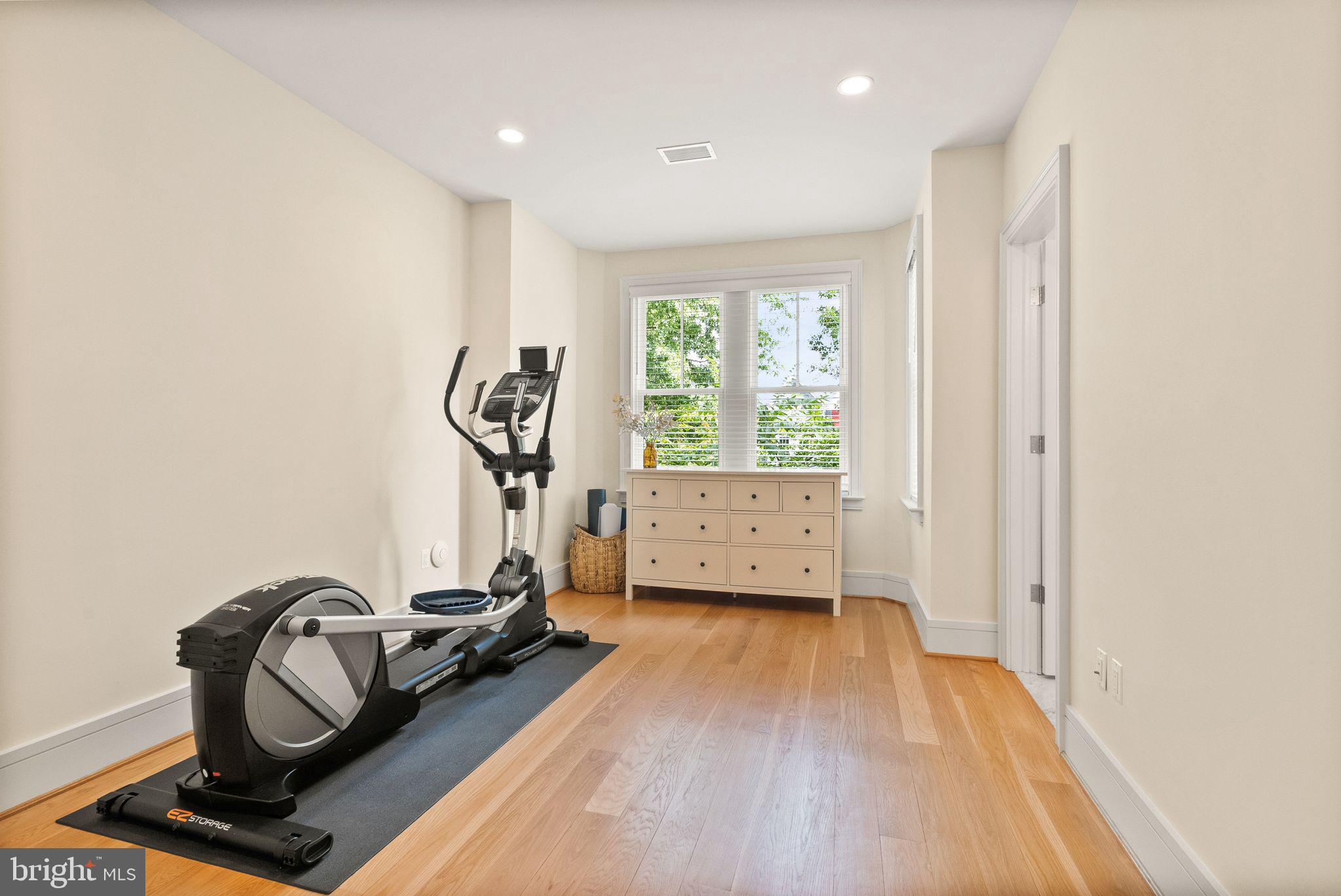 424 3rd Street Northeast Washington, DC 20002 - Photo 25 of 33 a view of a room with gym equipment