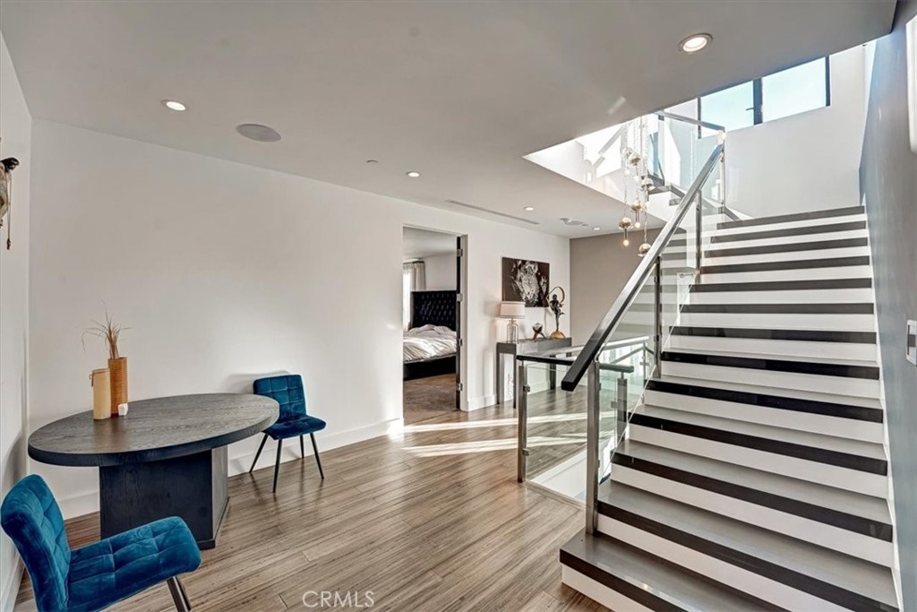 2012 South Curson Avenue Los Angeles, CA 90016 - Photo 13 of 40 a view of entryway and hall with wooden floor