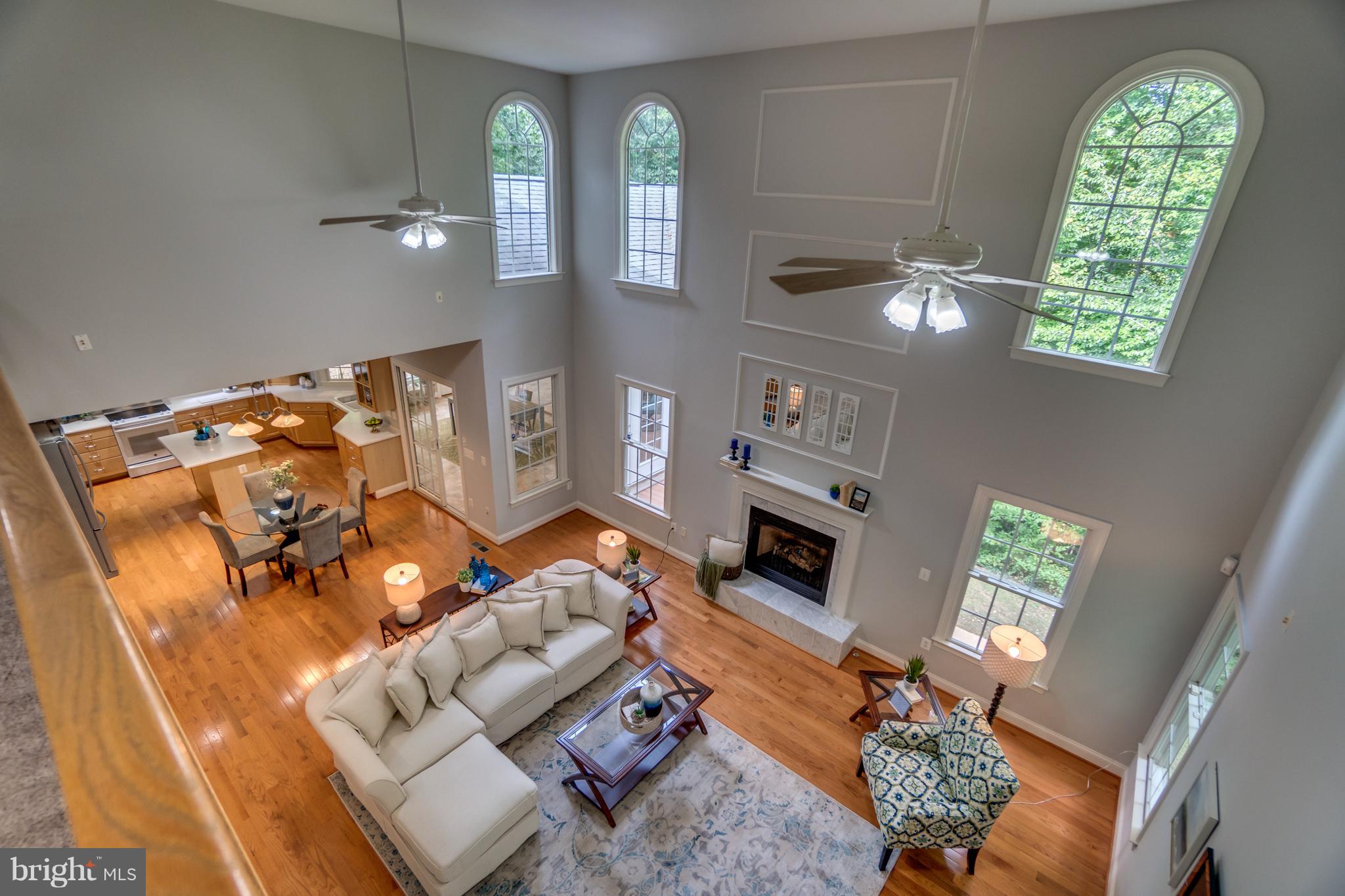 7810 Creekside View Lane Springfield, VA 22153 - Photo 12 of 30 View From 2nd Floor