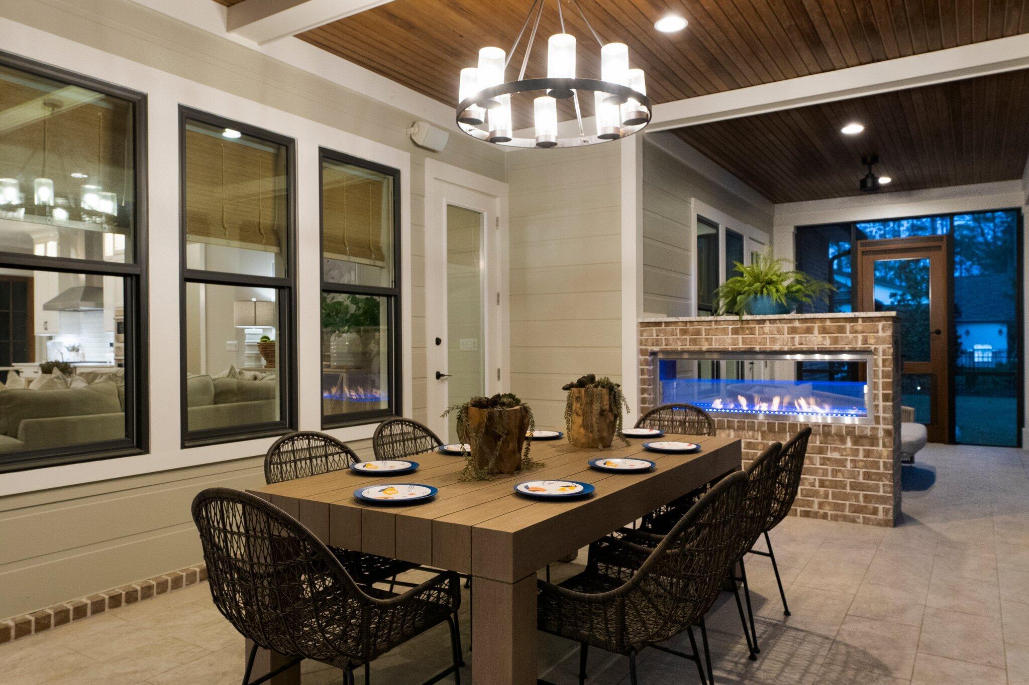207 Pheasant Way Road Santa Rosa Beach, FL 32459 - Photo 57 of 70 a view of a dining room with furniture window and outside view