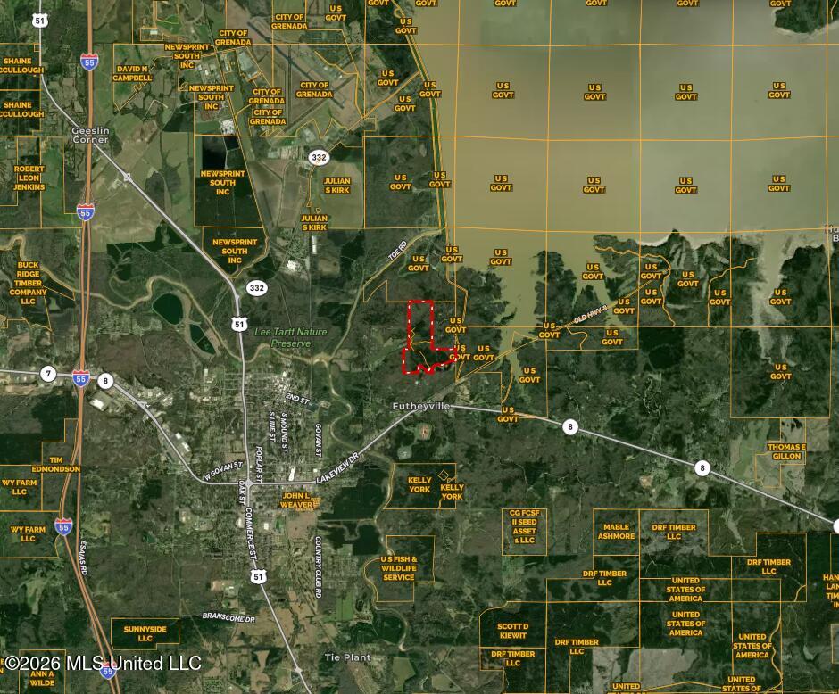 674 East J Henry Road Grenada, MS 38901 - Photo 25 of 26 map 1