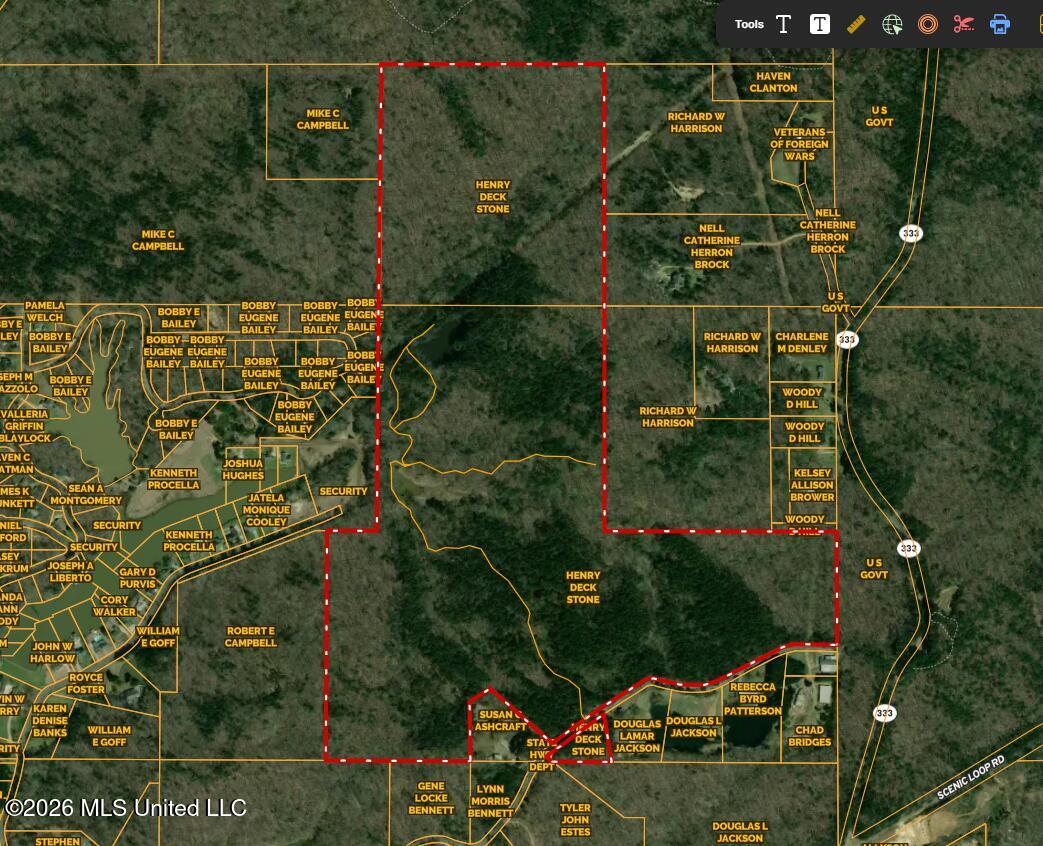 674 East J Henry Road Grenada, MS 38901 - Photo 26 of 26 map