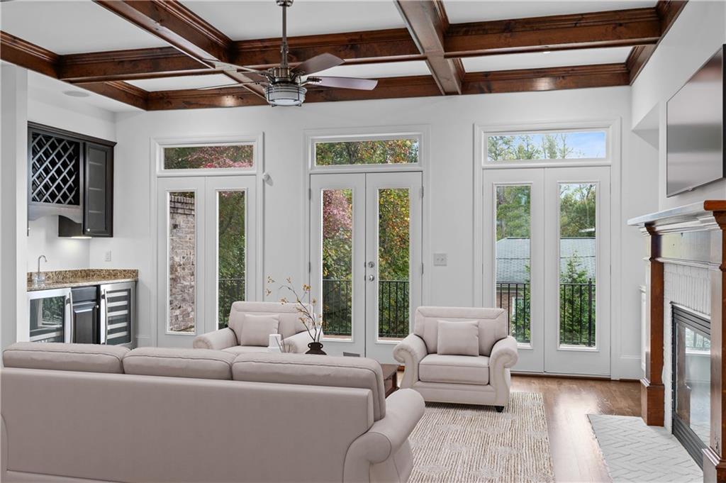 3681 Manor Brook Terrace Atlanta, GA 30319 - Photo 3 of 22 a living room with furniture and a large window