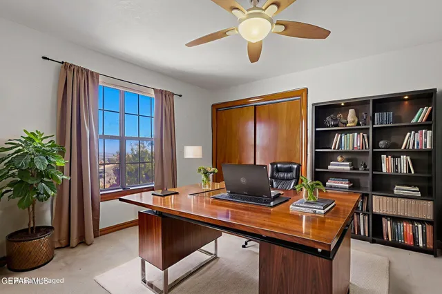 an aerial view of a city with lots of residential buildings