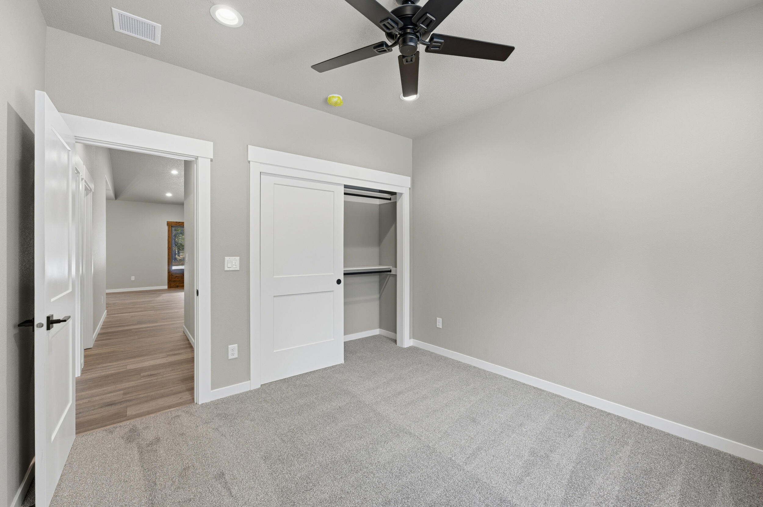 16083 Dyke Road, Unit 9 La Pine, OR 97739 - Photo 37 of 53 wooden floor in an empty room