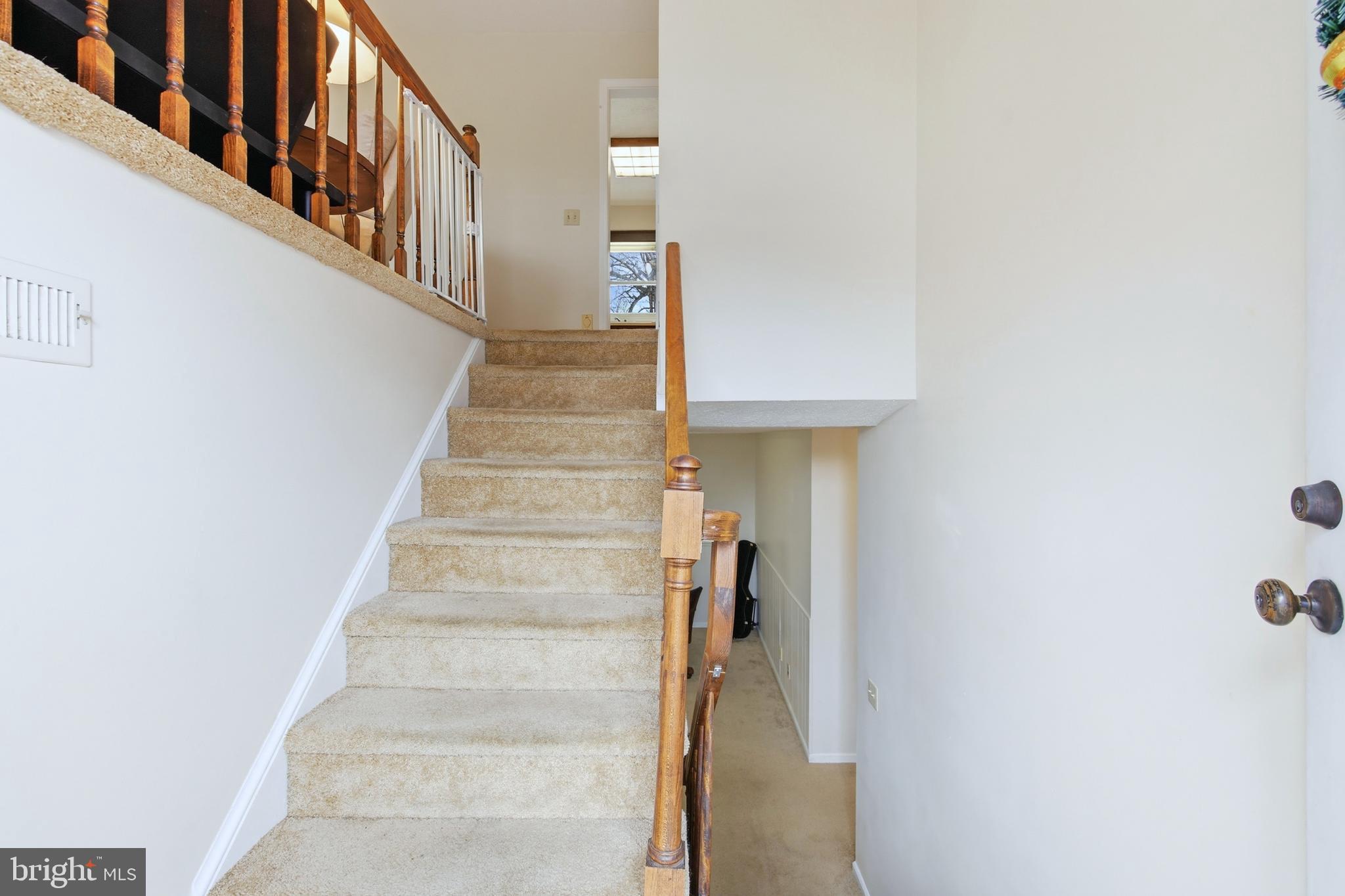 522 South Main Street Mount Crawford, VA 22841 - Photo 24 of 57 a view of staircase with white walls and white walls