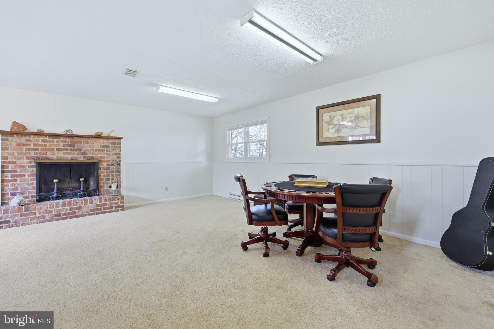 522 South Main Street Mount Crawford, VA 22841 - Photo 25 of 57 a view of a workspace with furniture and a fireplace