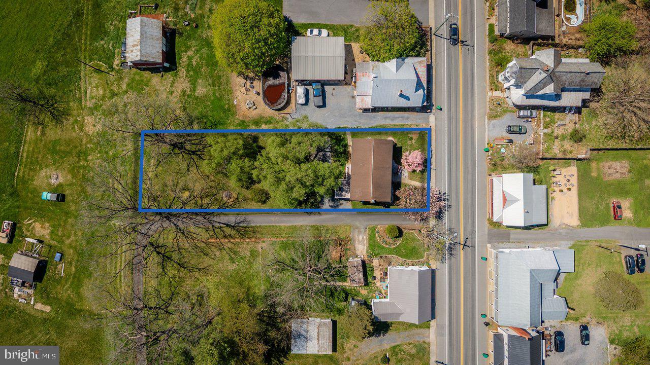 522 South Main Street Mount Crawford, VA 22841 - Photo 3 of 57 aerial view of a house with a garden
