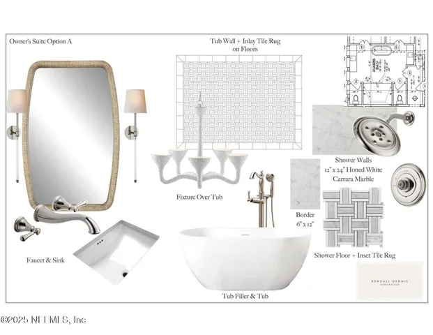 a picture of a bathroom with a sink and mirror