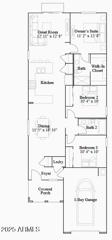 9619 West Piccadilly Road Avondale, AZ 85392 - Photo 16 of 16 Floorplan