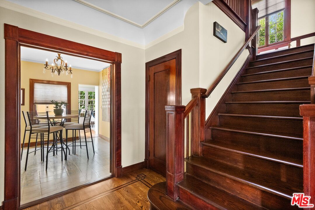 1663 Wellington Road Los Angeles, CA 90019 - Photo 15 of 45 a view of entryway and hall with wooden floor