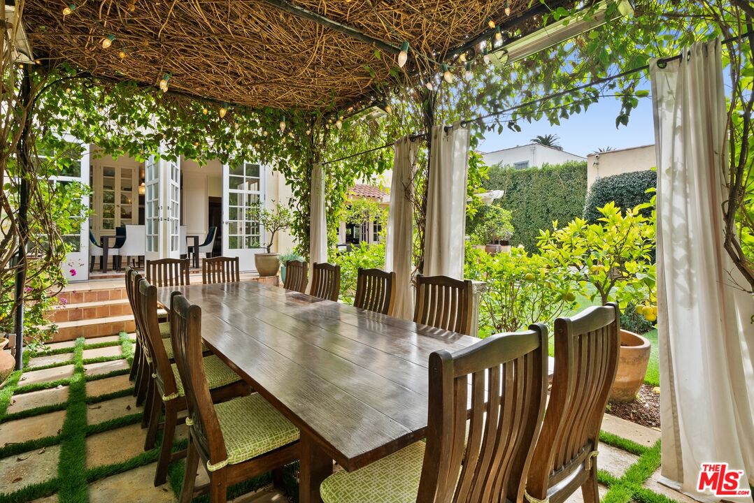 1663 Wellington Road Los Angeles, CA 90019 - Photo 37 of 45 a view of outdoor dining space with a patio