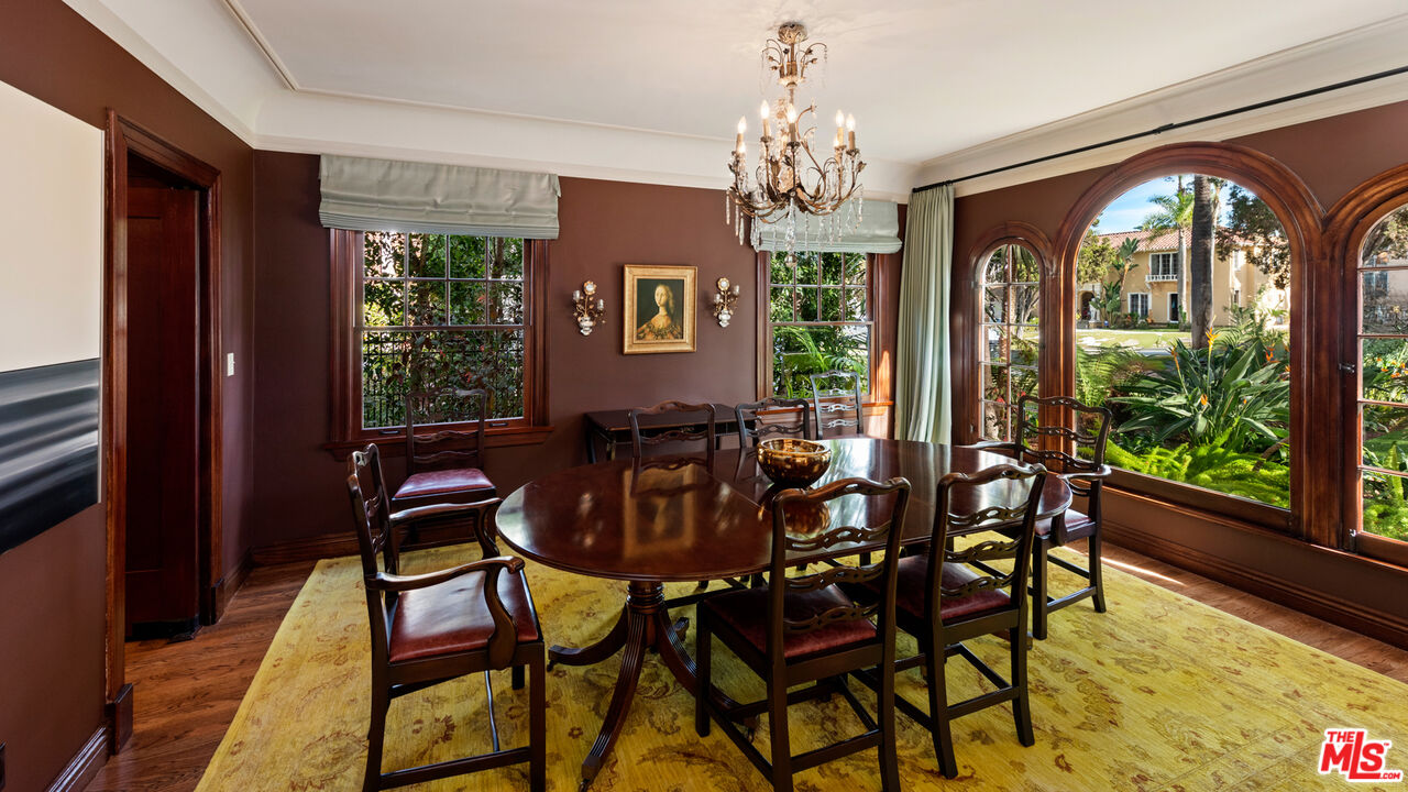 1663 Wellington Road Los Angeles, CA 90019 - Photo 9 of 45 a view of a dining room with furniture window and outside view