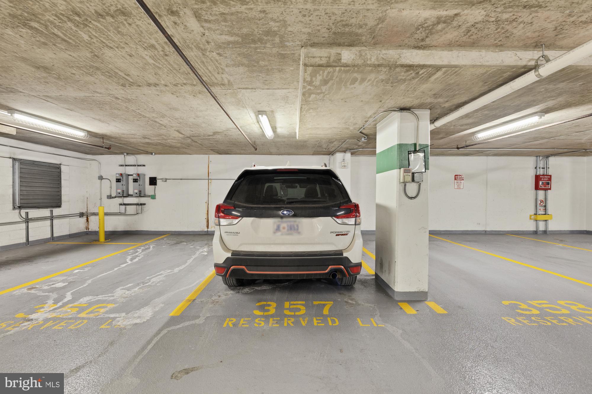 215 I Street Northeast, Unit 311 Washington, DC 20002 - Photo 35 of 38 a car parked in garage