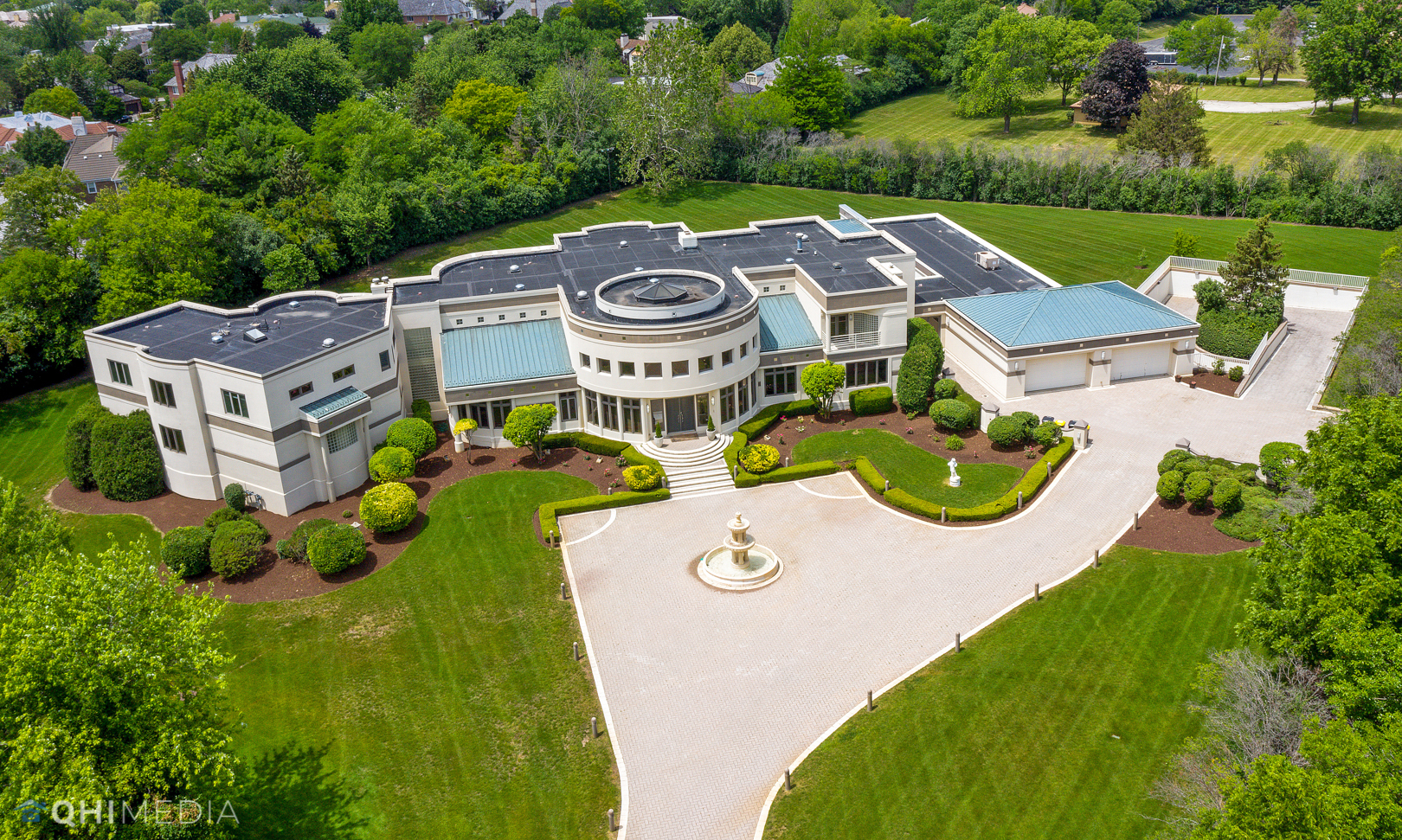 Undisclosed Address Oak Brook, IL 60523 - Photo 2 of 65 an aerial view of a house with outdoor space