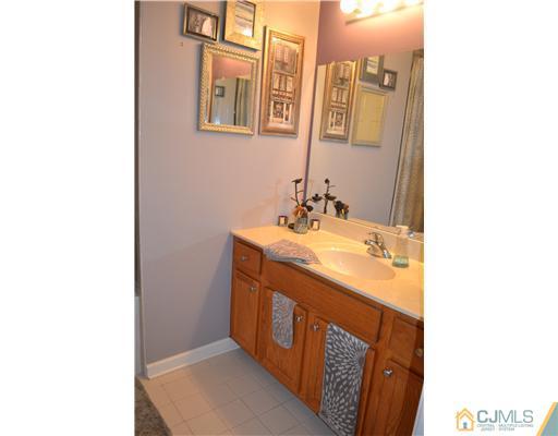 358 Rector Street, Unit 501 Perth Amboy, NJ 08861 - Photo 17 of 25 a bathroom with a sink and a mirror