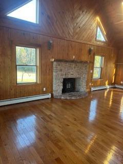 185 Dyer's Bay Road Steuben, ME 04680 - Photo 12 of 40 fireplace