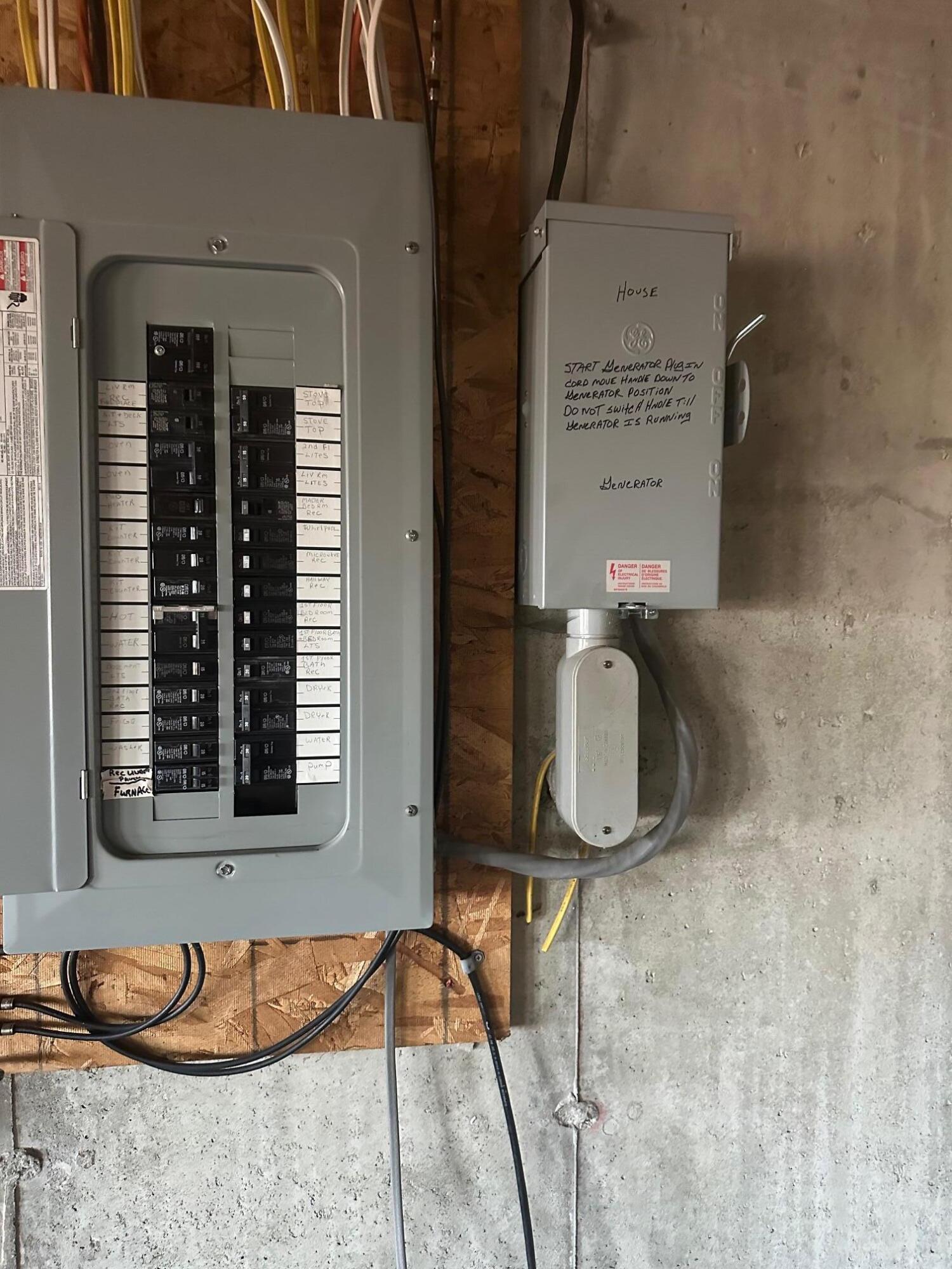 185 Dyer's Bay Road Steuben, ME 04680 - Photo 28 of 40 electric panel