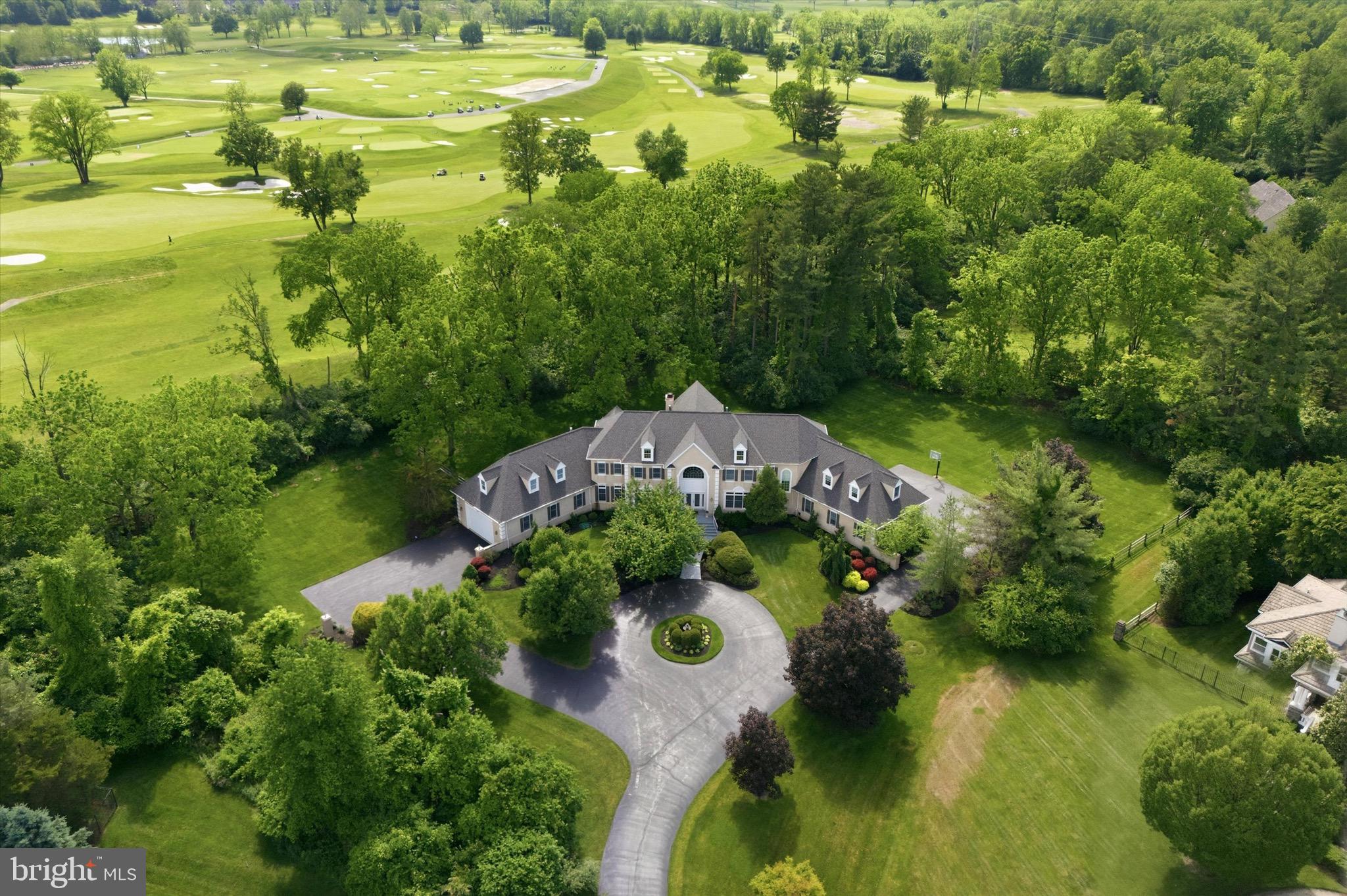 5 Wingate Court Flourtown, PA 19031 - Photo 79 of 85 Aerial golf course view