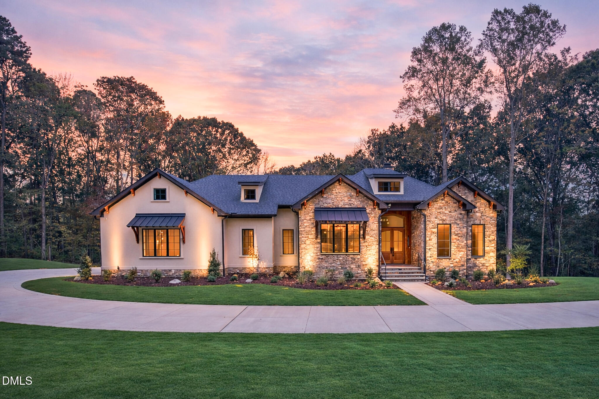 58 Mint Springs Road Pittsboro, NC 27312 - Photo 64 of 72 58MintSpringsTwilight-1