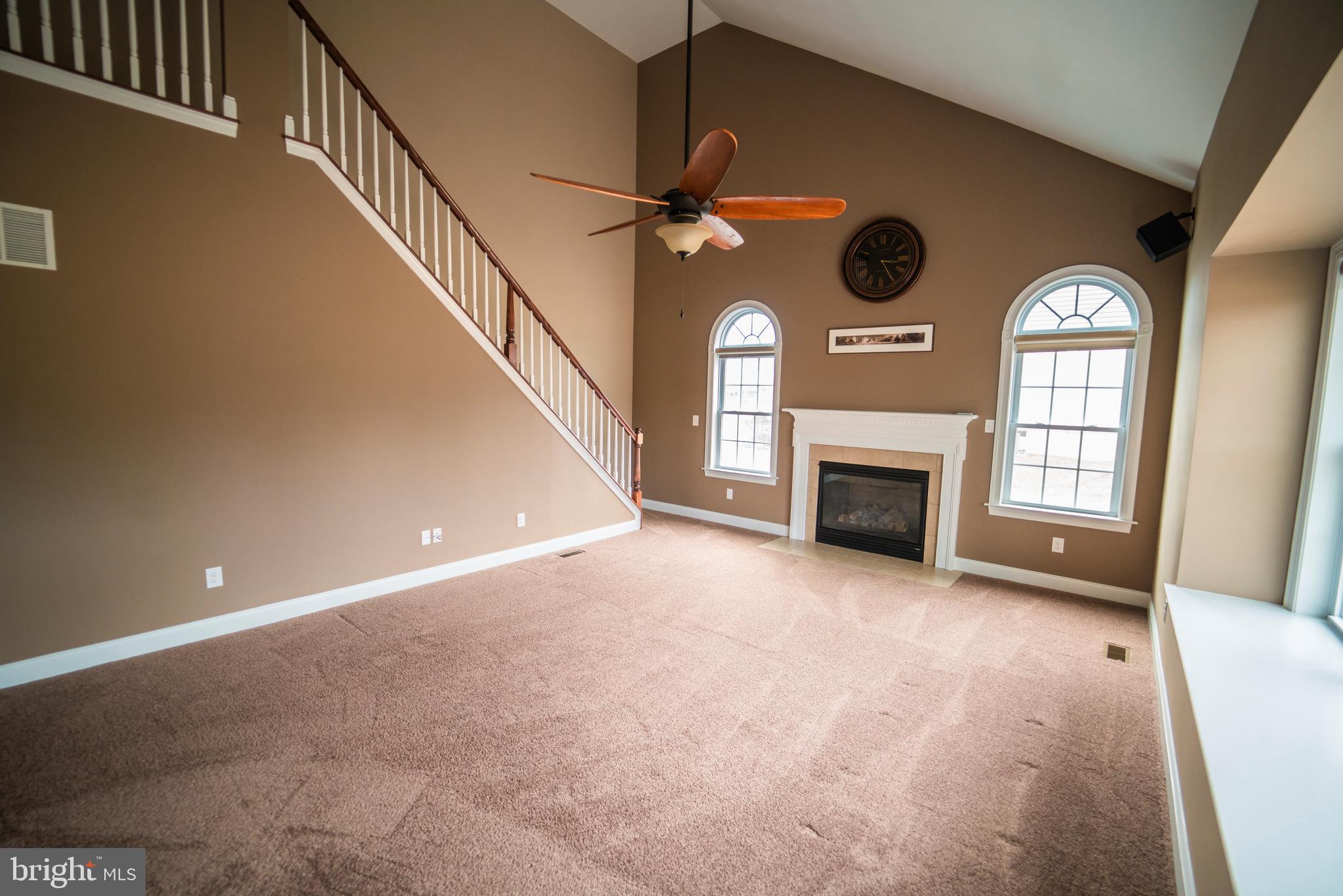 106 Bennington Road Phoenixville, PA 19460 - Photo 23 of 40 Family Room Gas Fireplace & Ceiling Fan
