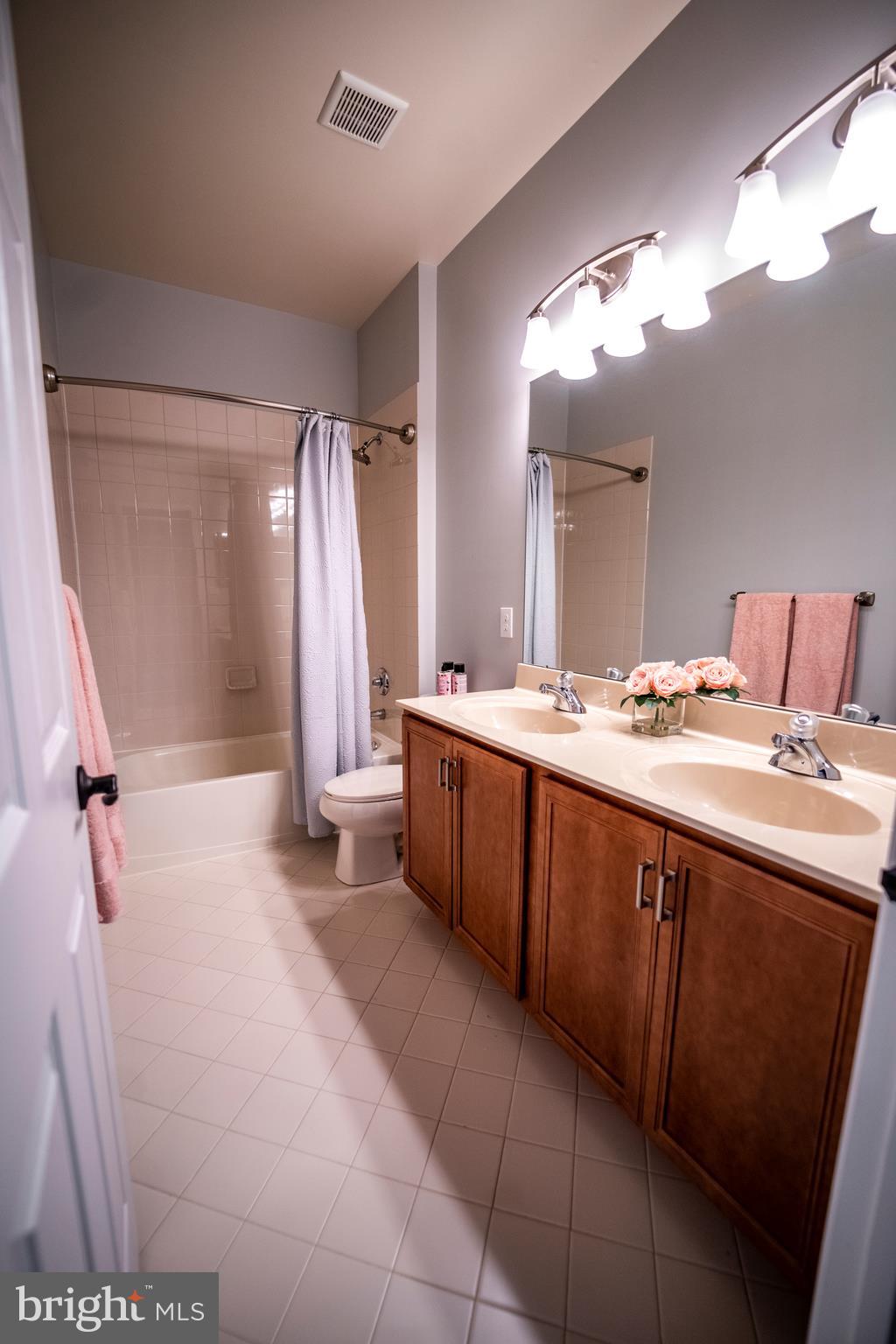 106 Bennington Road Phoenixville, PA 19460 - Photo 34 of 40 2nd Floor Hallway Bath with Double Sinks