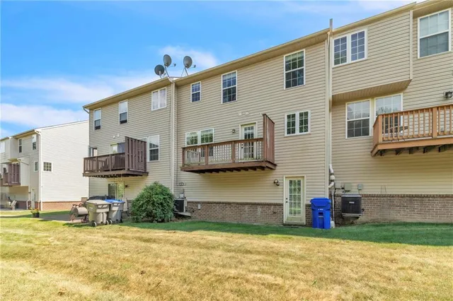 a view of a house with a patio
