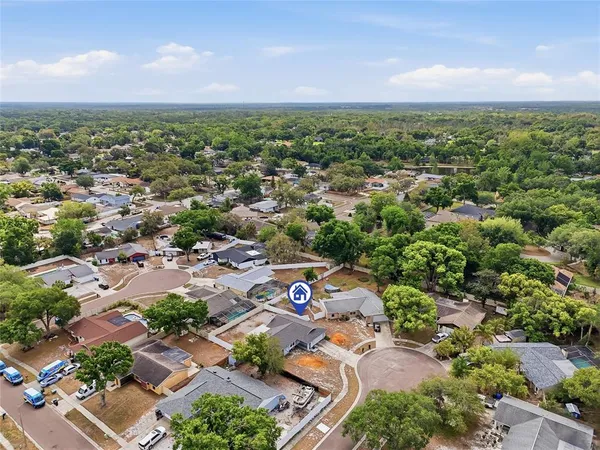 a view of a swimming pool and lake view
