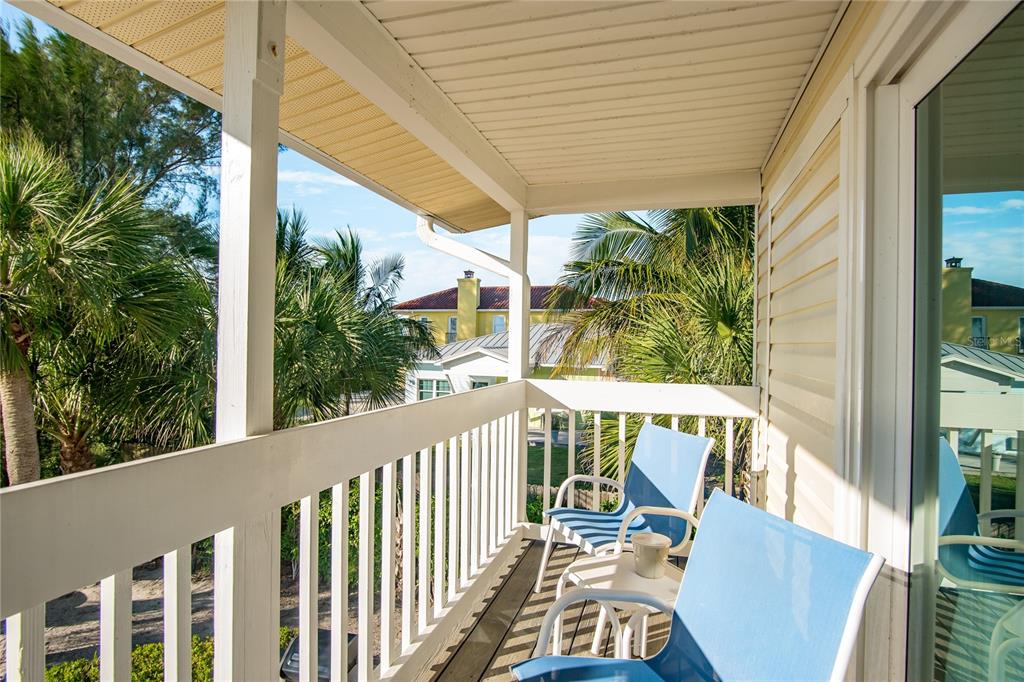 217 Casey Key Road Nokomis, FL 34275 - Photo 19 of 51 a view of balcony with furniture